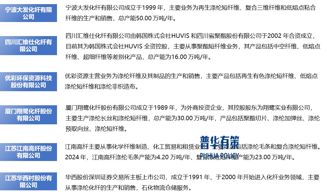 2025-2031年滌綸纖維行業產業鏈細分產品調研及前景研究預測報告(圖11)